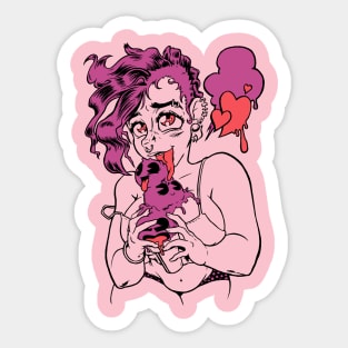 The Ice Cream Fan Sticker